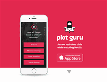 Tablet Screenshot of plotguru.com